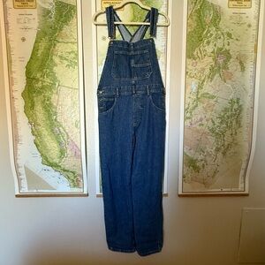 Free People We The Free Ziggy Denim Overalls Medium